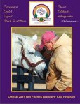 Click to view entire Old Friends 2015 Breeders' Cup Program